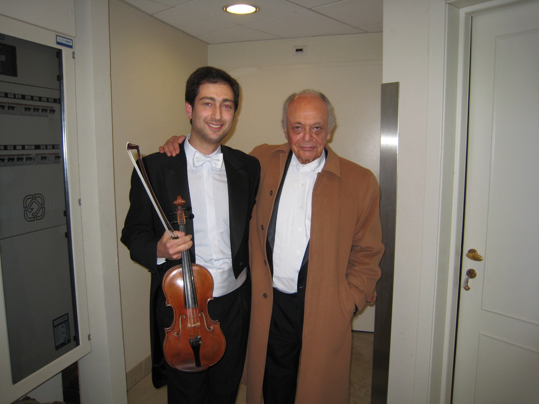 With Lorin Maazel